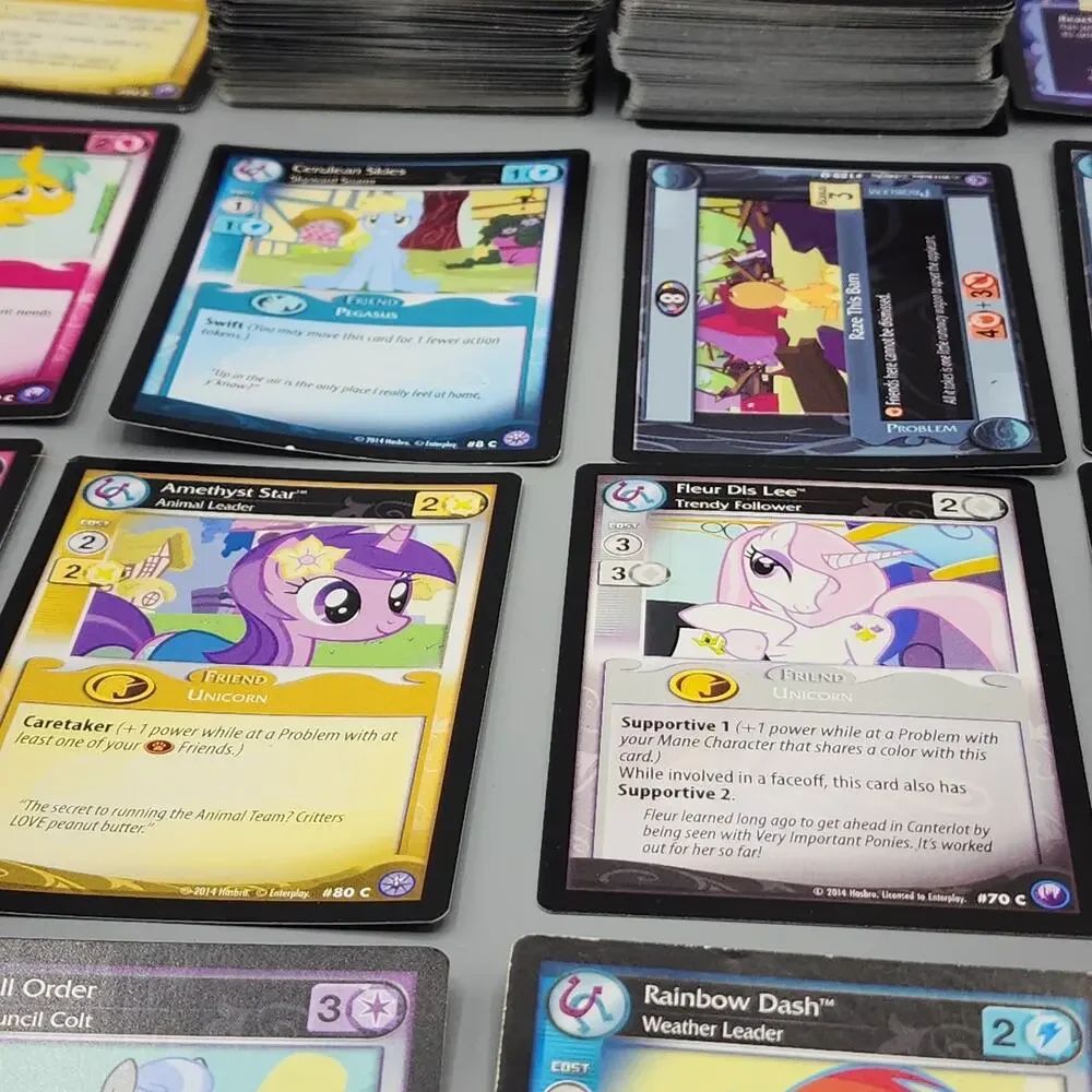 My Little Pony Bulk Trading Card Lot More than 180 Cards READ